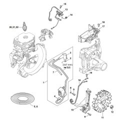 Ignition System for Stihl FS 491C