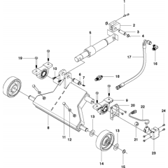 Front Axle Assembly for FS5000
