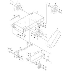 Base Plate for Husqvarna FS500 E