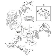 Air Filter for Stihl FS 561C