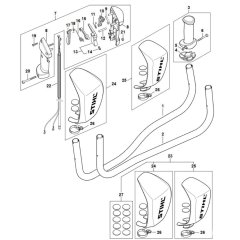 Handlebar Assembly for Stihl FS 561C