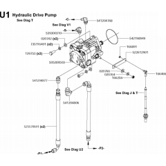 Hydraulic Drive Pump Assembly