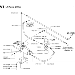 Lift Pump & Filter Assembly