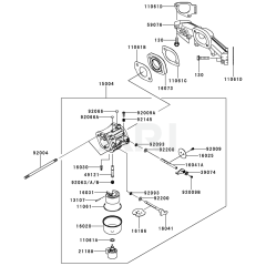 Carburettor for FX651V Engine