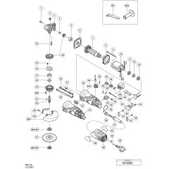 Hikoki G10SN Main Assembly