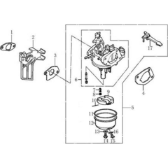 Carburetor Assembly for Loncin G120F