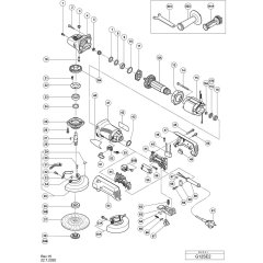 Hikoki G12SE2 Main Assembly