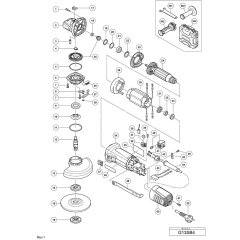 Hikoki G13SB4 Main Assembly
