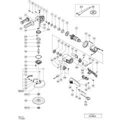 Main Assembly for Hikoki G18SE3