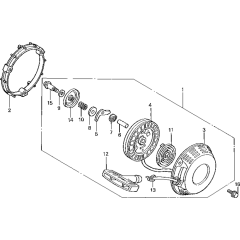 Recoil Starter for Honda G200K1
