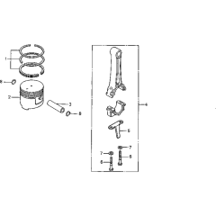 Piston Assembly for Honda G200K1
