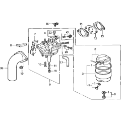 Carburetor Assembly for Honda G200K1
