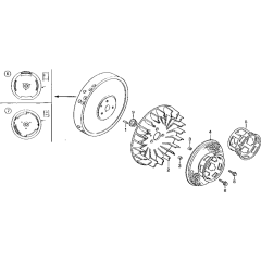 Flywheel Assembly for Honda G200K1
