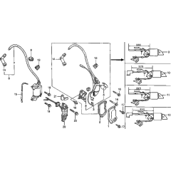 Ignition Coil Assembly for Honda G200K1