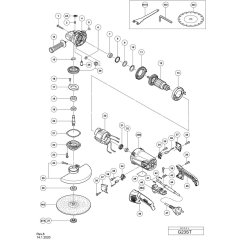Hikoki G23ST Main Assembly