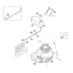 Engine, Tank Assembly for Shredder