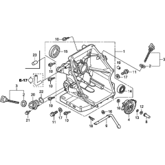 Crankcase Cover for Honda GC160A