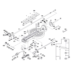 Slide Mitre Saw Assembly