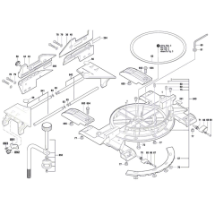 Slide Mitre Saw Assembly