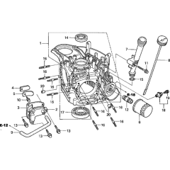 Crankcase Assembly for Honda GCV530