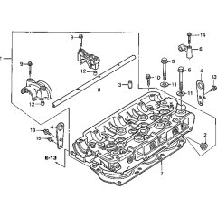 Cylinder Head Assembly for GD1100
