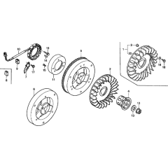 Flywheel Assembly for Honda GD321