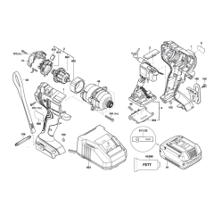 Impact Driver Assembly Bosch GDR