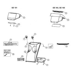 Funnel Assembly for GE 103