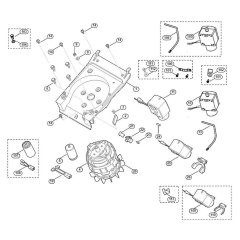 Motor, Switch Assembly