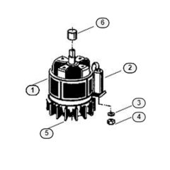 Engine Assembly for GE 215