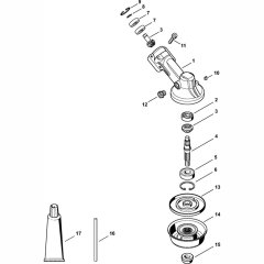 Gear Head for Stihl FR131T