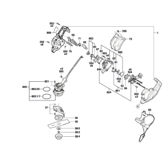 Brushcutter Assembly for Bosch