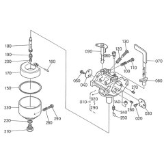 Carburettor Assembly for Kubota