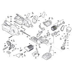 Planer Assembly for Bosch