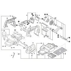Planer Assembly for Bosch GHO