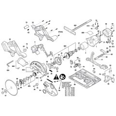 Circular Saw Assembly for Bosch