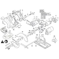 Circular Saw Assembly for Bosch