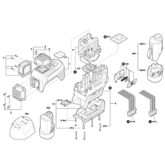 Line Laser Assembly for Bosch