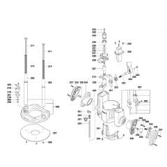 Router Assembly for Bosch GMF 1600 CE