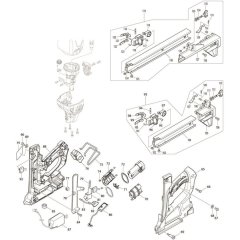 Main Assembly Part 2 for Makita GN420CSE