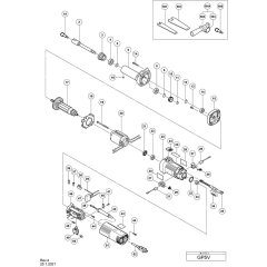 Hikoki GP5V Main Assembly