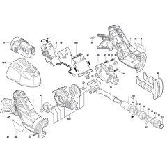 Bosch GSA 12V-14 Saw Assembly