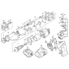 Reciprocating Saw Assembly