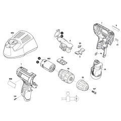 Combi Drill Assembly for Bosch