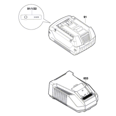 Bosch GSB 18V-60 C Assembly
