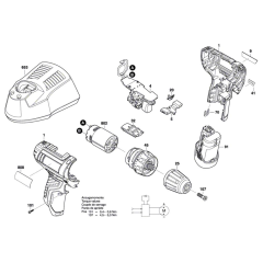 Drill Driver Assembly for Bosch