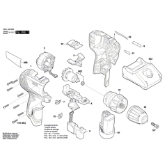 Drill Driver Assembly for Bosch