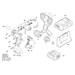 Drill Driver Assembly for Bosch