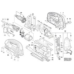 Jig Saw Assembly for Bosch