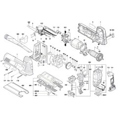 Jigsaw Assembly for Bosch GST 160 CE